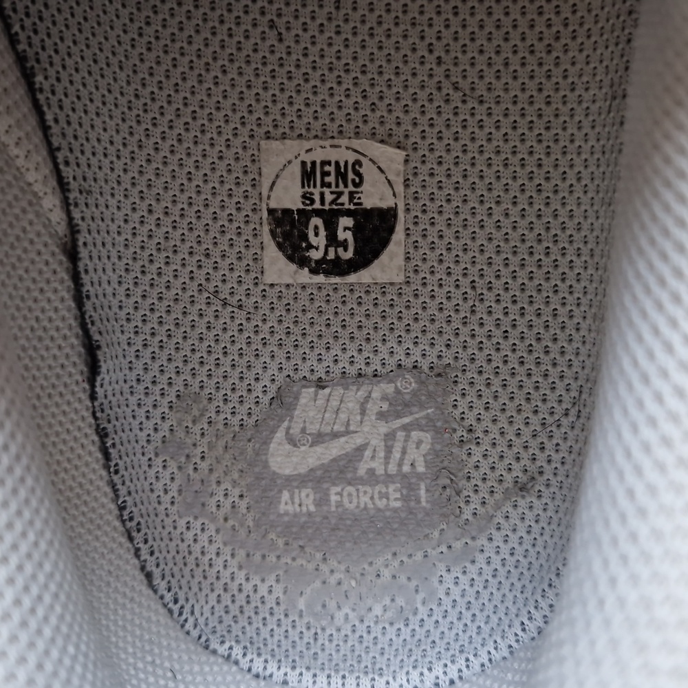 Nike Air Force 1 White Sneakers - Picture 2 of 9